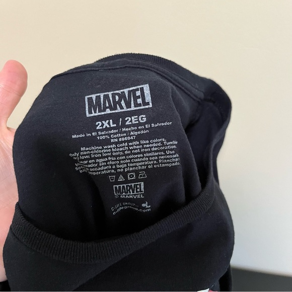 Marvel Periodic Table of Heroes and Villains | Men’s Comic Book Characters Tee - Picture 8 of 11